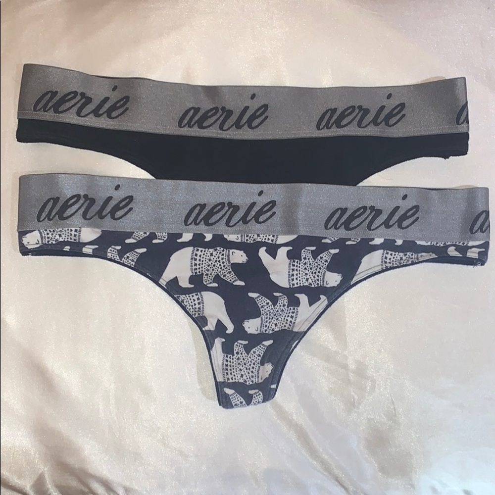 Aerie thong underwear bundle